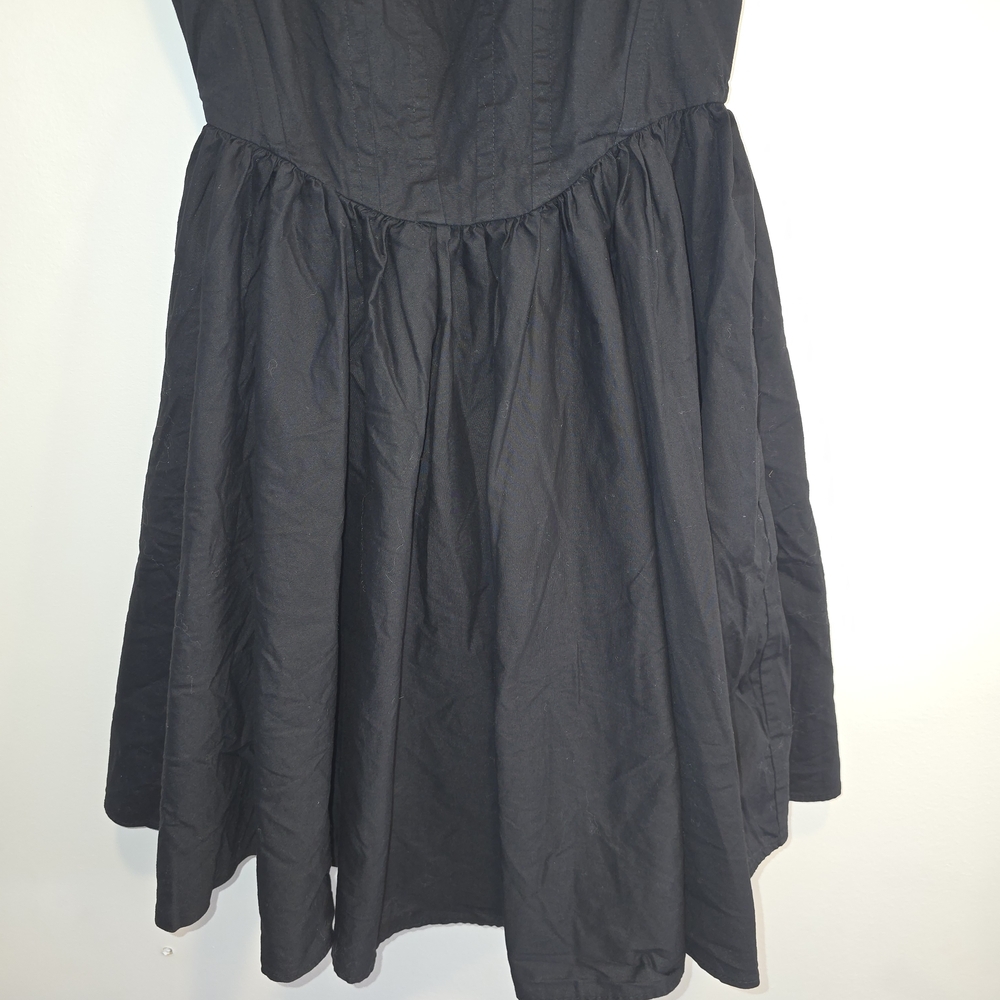 Wayf Black Sleeveless Mini Dress Size Xs Nwot - Picture 4 of 9